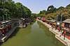 Sommerpaladset i Beijing. Houhu Lake ved Sommerpaladset i Beijing - Summer Palace  Beijing Kina Asien  Peking