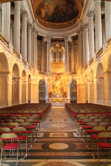 Versailles. Chapels of Versailles; ; Chateau de Versailles / Paris; Frankrig; ; ; Sev�rdigheder