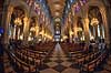 Cath�drale Notre-Dame. Hovedskibet i Notre Dame domkirken i Paris  Notre Dame / Paris Frankrig   Religion, kristendom, Notre Dame Cathedral, 6 Parvis Notre-Dame - Place Jean-Paul II, 75004 Paris, France. Kirker, domkirker, katedral, katedraler