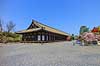 Sanjusangen-do. Blomestrende kirseb�rtr� ved Sanjusangen-do, De 1001 buddafigurers tempel, i  i Kyoto  Sanjusangen-do / Kyoto Japan Asien  templer, buddisme, buddhism, buddistisk