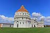 Pisa. San Giovanni Baptisteri (Battistero di San Giovanni) p� Piazza del Duomo  Pisa / Toscana Italien   Turisme, sightseeing
