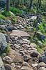 Vandresti. Sti i fjeldet p� vej imod Preikestolen n�r Stavanger i Norge  Preikestolen Norge   Vandring, vandretur, fjeldvandring