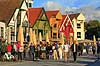 Stavanger. Cafeg�ster p� Skagenkaien i Stavanger  Skagenkaien / Stavanger Norge   Cafe, turisme