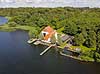 Skipperhuset. Restaurant Skipperhuset ved Esrum S�  S�rup / Fredensborg Danmark   Spisesteder, restauranter, s�er, kanoudlejning, dronefoto