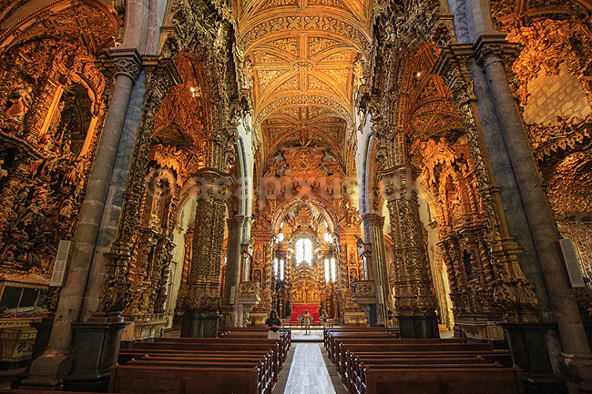 Igreja Monumento de S�o Francisco. Monument Church Of St Francis i Porto; ; Porto; Portugal; ; ; Kirker, kristendom, Igreja de S�o Francisco, Church of Saint Francis