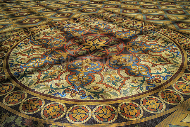 Palacio da Bolsa. Detalje i gulvet i Stock Exchange Palace i Porto; ; Porto; Portugal; ; ; 