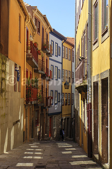 Porto. Gade i den gamle bydel Ribeira i Porto; ; Ribeira / Porto; Portugal; ; ; Gadebilleder, bybilleder