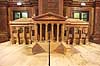 Massimo Teatret. Model af Massimo Theater, Teatro Massimo i Palermo  Palermo Italien  sev�rdigheder Sicilien, skuespilhus, skuespil, teater, teaterscene
