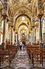 Santa Maria dell Ammiraglio. Gyldne mosaikker udsmyller kirken Church of St. Mary of the Admiral, ogs� kaldet Martorana, i Palermo  Palermo / Sicilien Italien  sev�rdigheder Kirker, kristendom, religion, katolsk