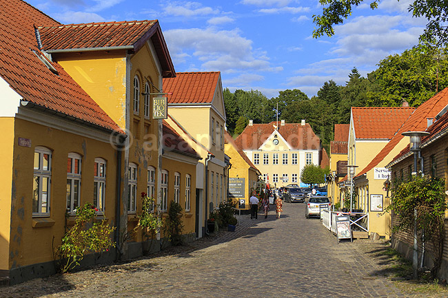 Mariager. Gamle huse / Hotel Postgaarden Mariager i Teglgade i Mariager; ; Mariager; Danmark; ; ; Bolig, beboelse, parcelhus