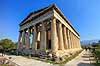 Hephaestus templet. Temple of Hephaestus p� Den athenske agora (samlingssted). Hephaestus regnes for det bedst bevarede gr�ske tempel  Athen Gr�kenland  Sev�rdigheder Hellas, Acropolis, templer
