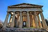 Hephaestus templet. Temple of Hephaestus p� Den athenske agora (samlingssted). Hephaestus regnes for det bedst bevarede gr�ske tempel  Athen Gr�kenland  Sev�rdigheder Hellas, Acropolis, templer