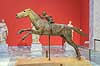 The Horse and Jockey. Bronce statue forestillende hest med rytter, Udstillet Ark�ologisk Museum i Athen  Nationalark�ologisk Museum / Athen Gr�kenland  Sev�rdigheder Hellas, ark�ologi, historie, museum, udstillinger, Artemision Bronze