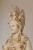 Varvakeion Athena. Romersk kopi af statuen af Athene eller Athena Parthenos p� Akropolis, Udstillet Ark�ologisk Museum i Athen  Nationalark�ologisk Museum / Athen Gr�kenland  Sev�rdigheder Hellas, ark�ologi, historie, museum, udstillinger