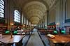 Boston Public Library. L�sesalen i Boston Public Library - Central Library  Boston / Massachusetts USA  Sev�rdigheder Bibliotek, biblioteker, l�sesale, b�ger, fordybelse, l�sning, kundskab
