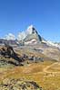 Matterhorn. Det ikoniske bjerg Matterhorn set fra Gornergrat  Gornergrat / Zermatt Schweiz   Alperne, bjerglandskab, Alpelandskab, bjergvandring
