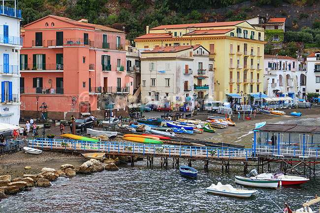 Sorrento. Marina Grande - Den Store Havn - i Sorrento; ; Sorrento / Napoli / Campania; Italien; ; ; 
