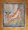 Narcissus. Narcissus ser sin reflektion i vandspejlet - udstillet i Palestra Grande - Narcissisme  Pompeji / Pompei / Pompeii / Napoli / Campania Italien   Ark�ologi, vulkaner, vulkanudbrud, pyroplastisk flow, pyroplasma, Vesuvius, Vesuv, naturkatastrofer, turistsev�rdigheder, sev�rdigheder, turisme, Romerriget, romerne, ruiner, ruinbyer