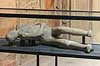 Pompeji. Afst�bning af beboer i Pompeii indebr�ndt i den varme pyroplasma - udstillet i Villa dei Misteri  Pompeji / Pompei / Pompeii / Napoli / Campania Italien   Ark�ologi, vulkaner, vulkanudbrud, pyroplastisk flow, pyroplasma, Vesuvius, Vesuv, naturkatastrofer, turistsev�rdigheder, sev�rdigheder, turisme, Romerriget, romerne, ruiner, ruinbyer