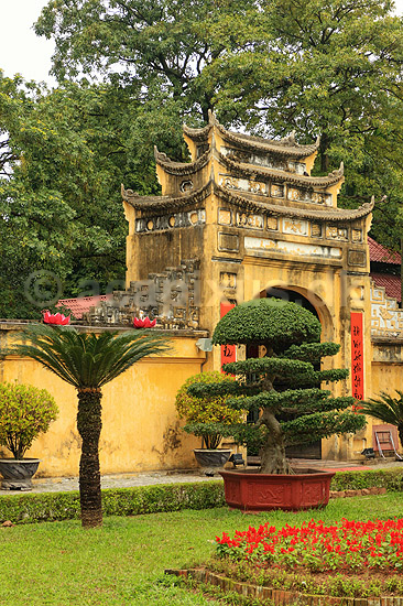 Imperial Citadel of Thang Long. Det kejserlige palads eller Citadel of Thang Long i Hanoi; ; Imperial Citadel of Thang Long / Hanoi; Vietnam; ; Sev�rdigheder; 