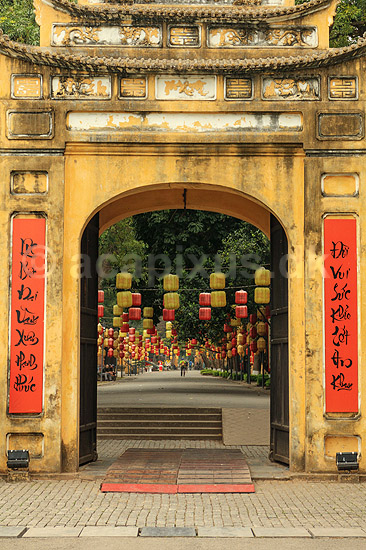 Imperial Citadel of Thang Long. Det kejserlige palads eller Citadel of Thang Long i Hanoi; ; Imperial Citadel of Thang Long / Hanoi; Vietnam; ; Sev�rdigheder; 
