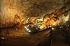 Paradise Cave. Boardwalk i Paradise Cave i Phong Nha Ke Bang National Park i Vietnam  Phong Nha - Ke Bang Vietnam  Sev�rdigheder Huer, hulesystem
