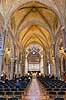 Santa Maria delle Grazie i Milano. Kirkerummet i den katolske kirke Santa Maria delle Grazie, som ligger i forbindelse med Leonardo da Vinvis Sidste Nadver museet i Milano  Santa Maria delle Grazie i Milano / Milano Italien  Sev�rdigheder Leonardos Last Supper Museum, Kirke, kirker, kristendom, religion, katolisme