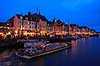 Julemarked p� Nyhavn. Juleudsmykning til Julemarked p� Nyhavn  Nyhavn / K�benhavn Danmark  Sev�rdigheder Julemarkeder, jul, julehandel, handel, juleudsmykning, julestemning