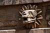 Figur p� Templo de Quetzalc�atl  Teotihuacan Mexico Nord Amerika  