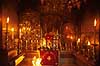 Indvendigt i Den Hellige Grav (The Holy Sepulchre = Jesus grav)  Den Hellige Gravs Kirke / Jerusalem Israel Asien  religion