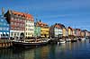 Nyhavn - Newhaven  Copenhagen Denmark Europe  