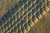 Tread marks in sand on beach at Uggerby Strand   Denmark   transport cars