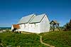M�rup Kirke with the North Sea in the background   Denmark   