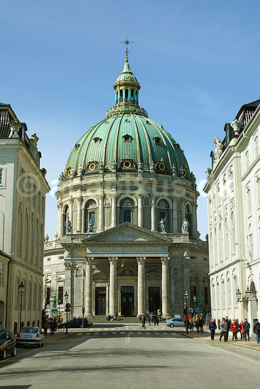 Frederiks Kirke eller Marmorkirken; ; K�benhavn; Danmark; ; ; kirker
