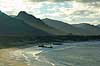 Shipwrecks on the beach nord of Toalagnaro  Toalagnaro (Fort Dauphin) Madagascar Africa  