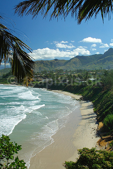 Sandstrand ved Toalagnaro (Fort Dauphin); ; Toalagnaro (Fort Dauphin); Madagaskar; Afrika; ; 