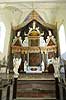 The alter in the abbey B�rglumkloster  B�rglum Denmark Europe  
