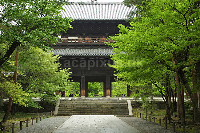 Nanzen-ji. San-mon indgangsporten til Nanzen-ji templet i Kyoto; ; Nanzen-ji / Kyoto; Japan; Asien; ; templer buddisme buddhism buddistisk