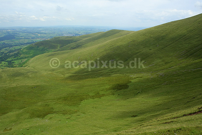 Brecon Beacons. Bjerge i Brecon Beacons National parken i Wales; ; Brecon Beacons; Wales; Europa; ; 