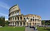 Colosseum. Colosseum i Rom  Rom Italien Europa  romerriget, gladiatorkampe, turistsev�rdigheder, teatre, Colosseo, Coloseum