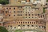 Foro di Traiano. Foro di Traiano, Mercati di Traiano, Trajans Markets i Rom  Rom Italien Europa  romerriget, turistsev�rdigheder