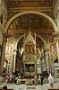 San Giovanni in Laterano. Roms domkirke, San Giovanni in Laterano. Paved�mmets s�de indtil 1400 tallet  Rom Italien Europa  turistsev�rdigheder, kirker